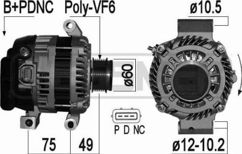 Messmer 209349A - Генератор vvparts.bg