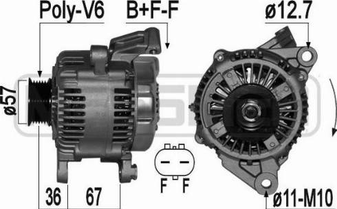 Messmer 209345A - Генератор vvparts.bg