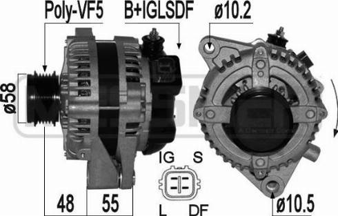 Messmer 209346A - Генератор vvparts.bg