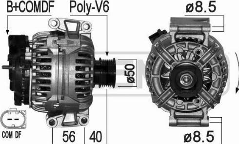 Messmer 209341 - Генератор vvparts.bg