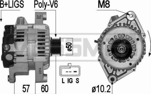 Messmer 209343 - Генератор vvparts.bg