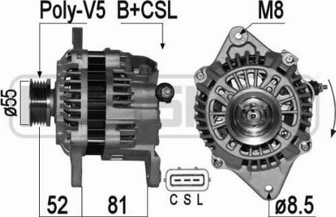 Messmer 209355A - Генератор vvparts.bg