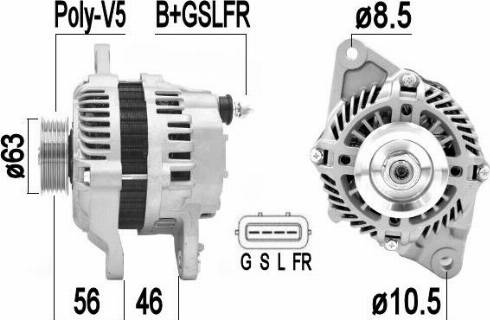 Messmer 209350A - Генератор vvparts.bg