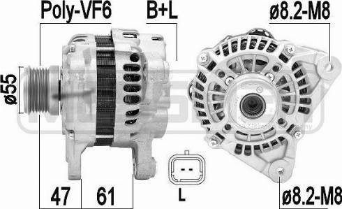 Messmer 209351 - Генератор vvparts.bg