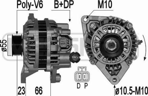 Messmer 209357A - Генератор vvparts.bg