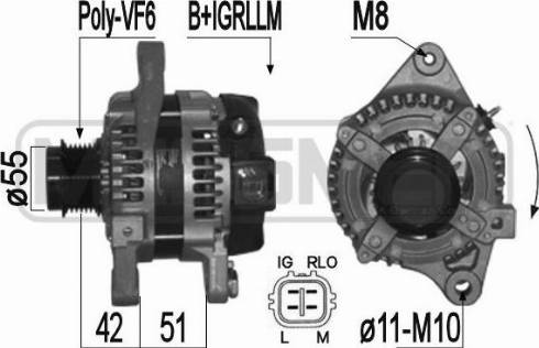 Messmer 209360A - Генератор vvparts.bg