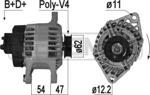 Messmer 209306A - Генератор vvparts.bg