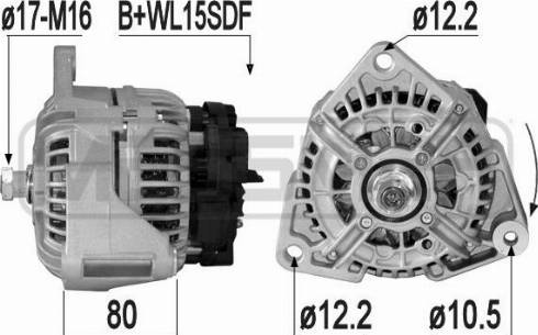 Messmer 209308A - Генератор vvparts.bg