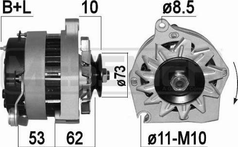 Messmer 209389A - Генератор vvparts.bg