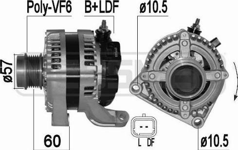 Messmer 209387A - Генератор vvparts.bg