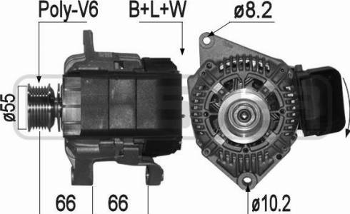 Messmer 209336 - Генератор vvparts.bg