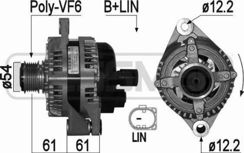 Messmer 209333 - Генератор vvparts.bg