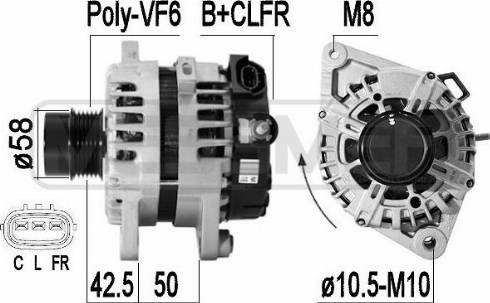 Messmer 209326 - Генератор vvparts.bg