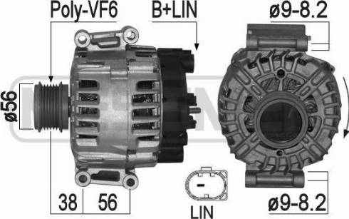 Messmer 209321 - Генератор vvparts.bg