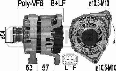 Messmer 209328 - Генератор vvparts.bg