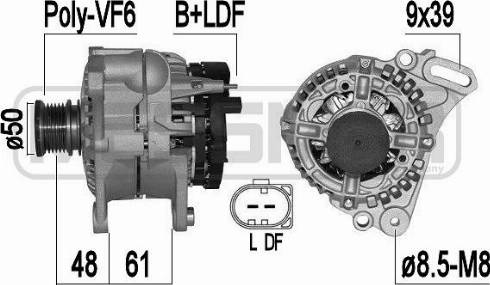 Messmer 209379A - Генератор vvparts.bg