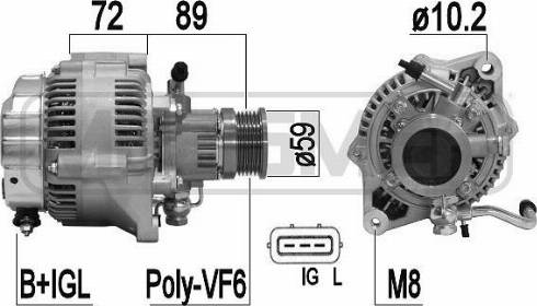 Messmer 209373A - Генератор vvparts.bg