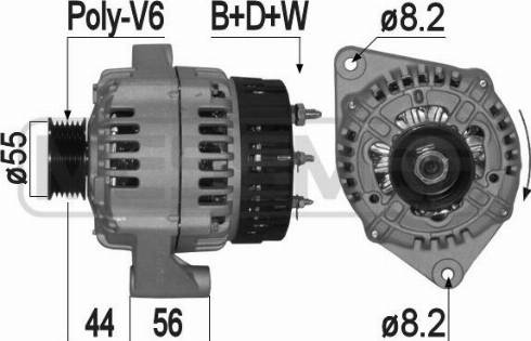 Messmer 209290A - Генератор vvparts.bg