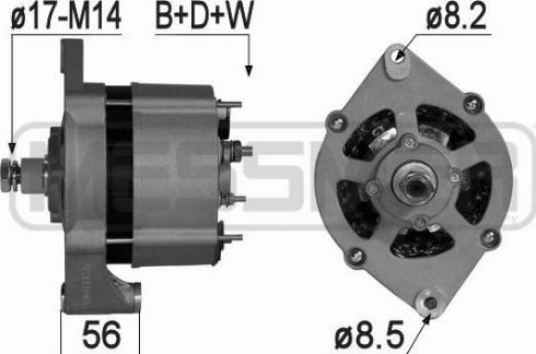 Messmer 209249A - Генератор vvparts.bg