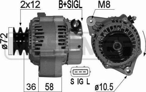 Messmer 209250A - Генератор vvparts.bg