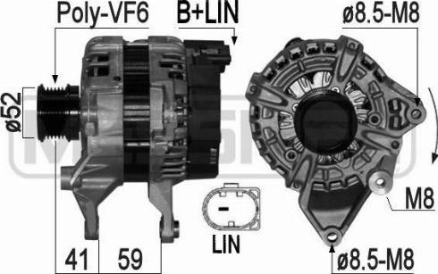 Messmer 209258 - Генератор vvparts.bg