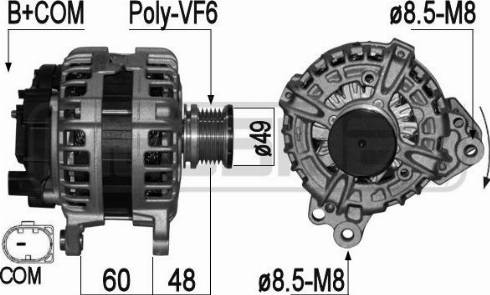 Messmer 209252 - Генератор vvparts.bg