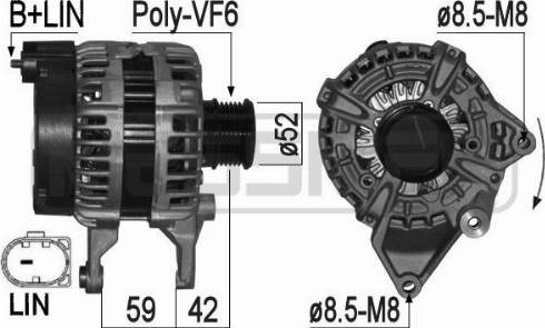 Messmer 209257 - Генератор vvparts.bg