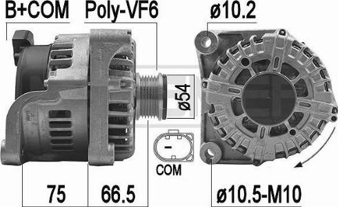 Messmer 209266 - Генератор vvparts.bg