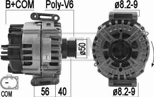 Messmer 209267 - Генератор vvparts.bg