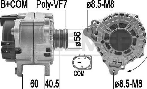 Messmer 209204 - Генератор vvparts.bg