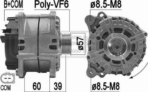 Messmer 209205 - Генератор vvparts.bg