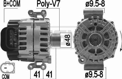 Messmer 209208A - Генератор vvparts.bg