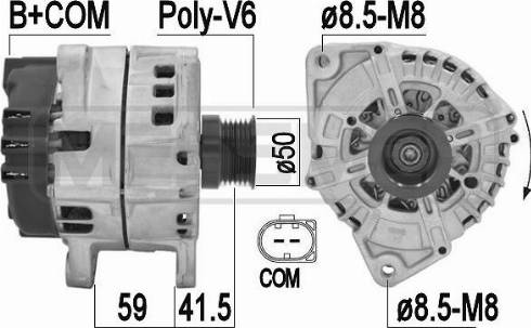 Messmer 209203 - Генератор vvparts.bg