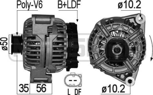 Messmer 209214 - Генератор vvparts.bg