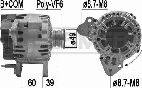 Messmer 209218 - Генератор vvparts.bg