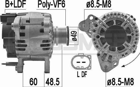 Messmer 209217 - Генератор vvparts.bg