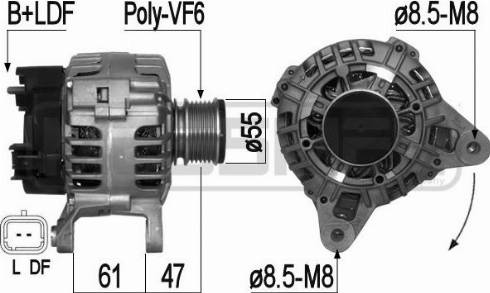 Messmer 209289 - Генератор vvparts.bg