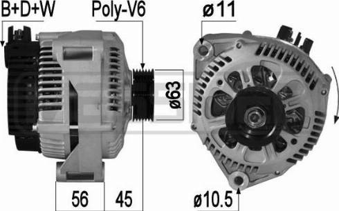 Messmer 209281A - Генератор vvparts.bg