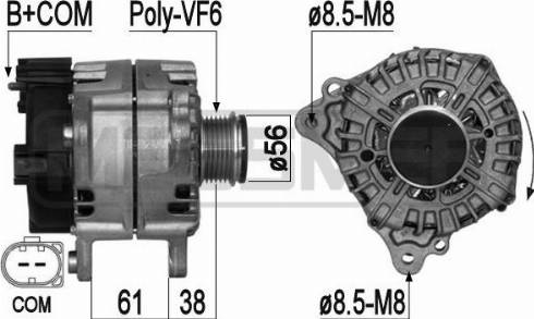 Messmer 209283 - Генератор vvparts.bg