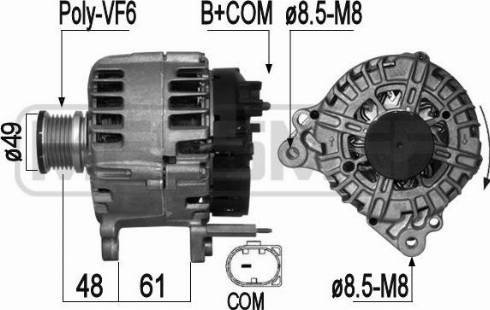 Messmer 209287 - Генератор vvparts.bg