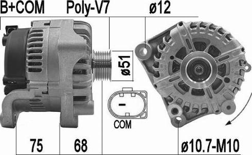 Messmer 209236 - Генератор vvparts.bg