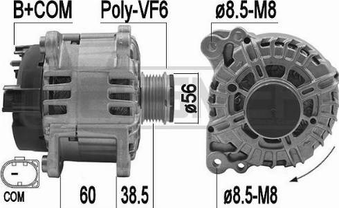 Messmer 209230 - Генератор vvparts.bg