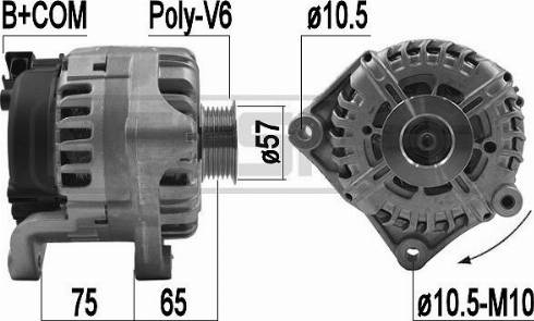 Messmer 209237 - Генератор vvparts.bg