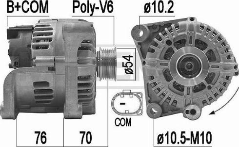 Messmer 209229 - Генератор vvparts.bg