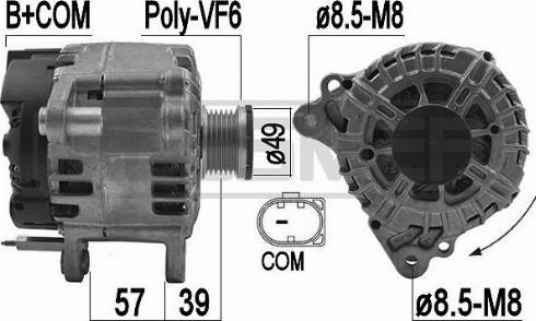 Messmer 209226 - Генератор vvparts.bg