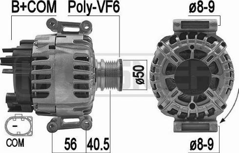 Messmer 209221 - Генератор vvparts.bg