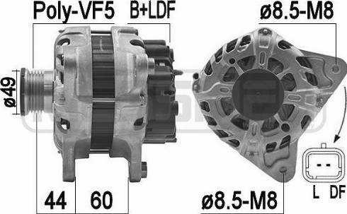 Messmer 209222 - Генератор vvparts.bg