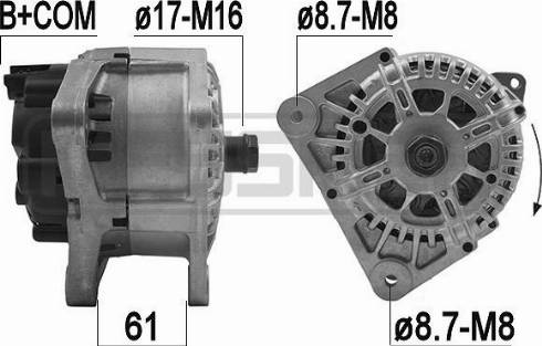 Messmer 209274 - Генератор vvparts.bg