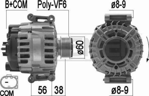 Messmer 209275 - Генератор vvparts.bg