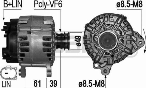 Messmer 209276 - Генератор vvparts.bg